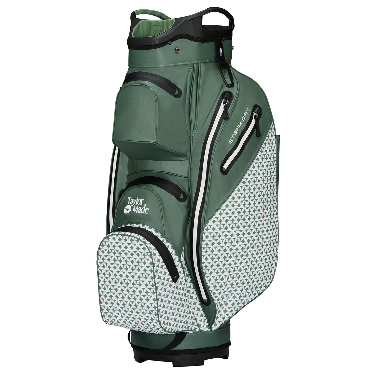 TaylorMade StormDry Waterproof Golf Cart Bag - Heritage Dark Sage