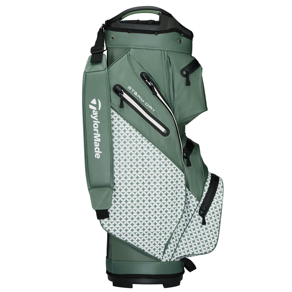 TaylorMade StormDry Waterproof Golf Cart Bag - Heritage Dark Sage