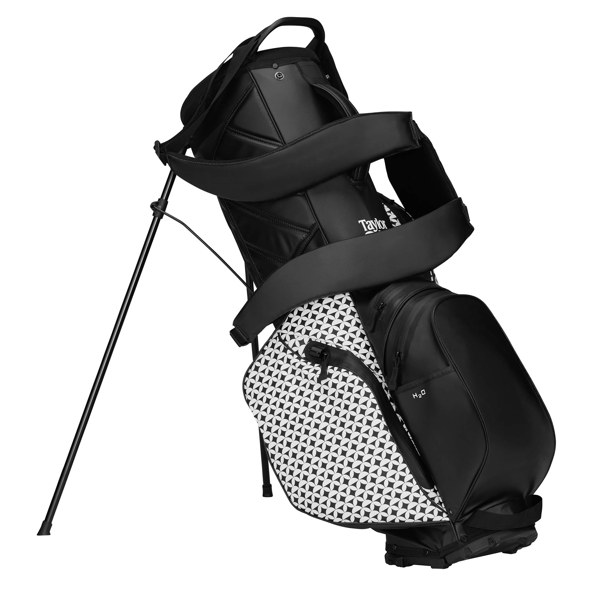 Taylormade StormDry Waterproof Golf Stand Bag - Heritage Black