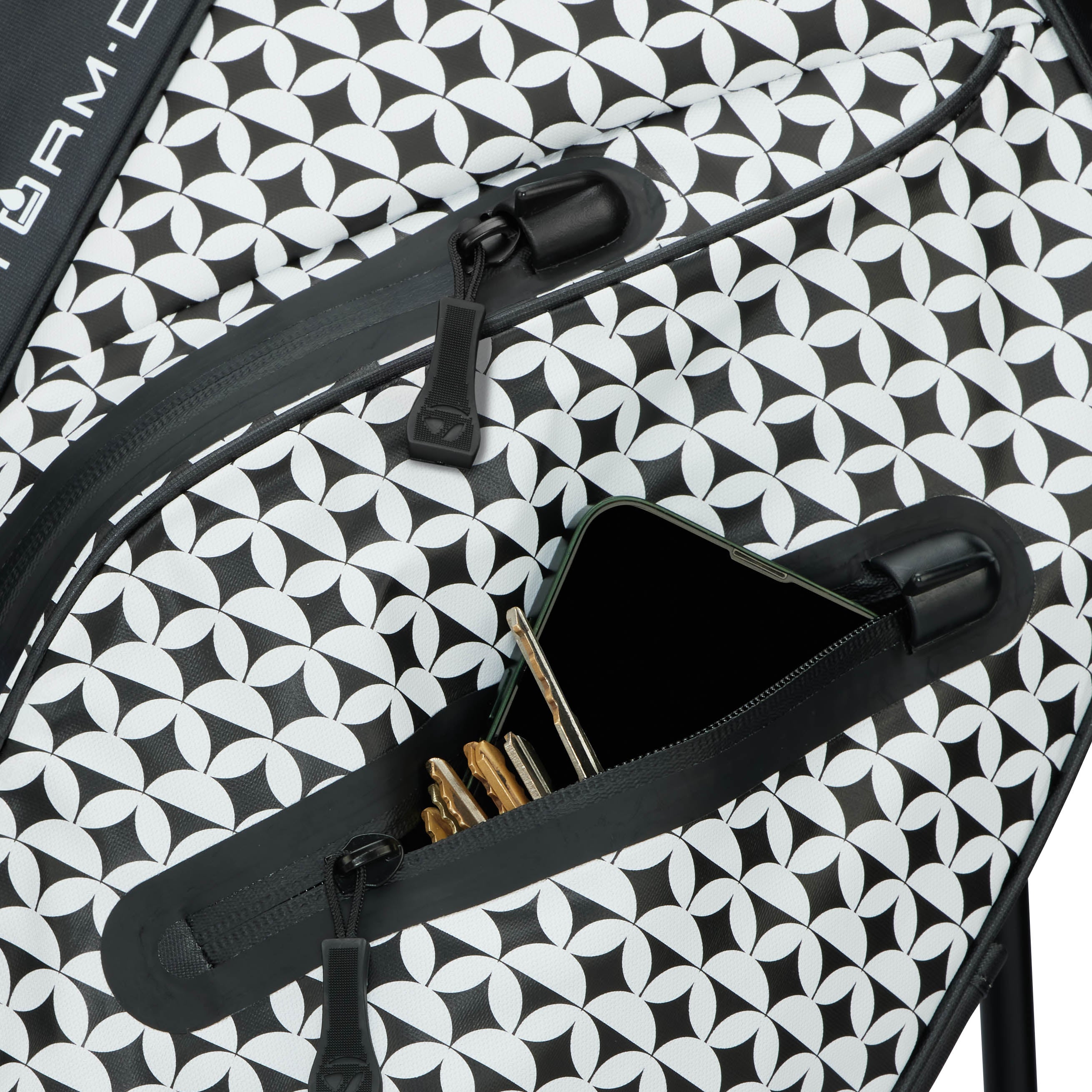 Taylormade StormDry Waterproof Golf Stand Bag - Heritage Black