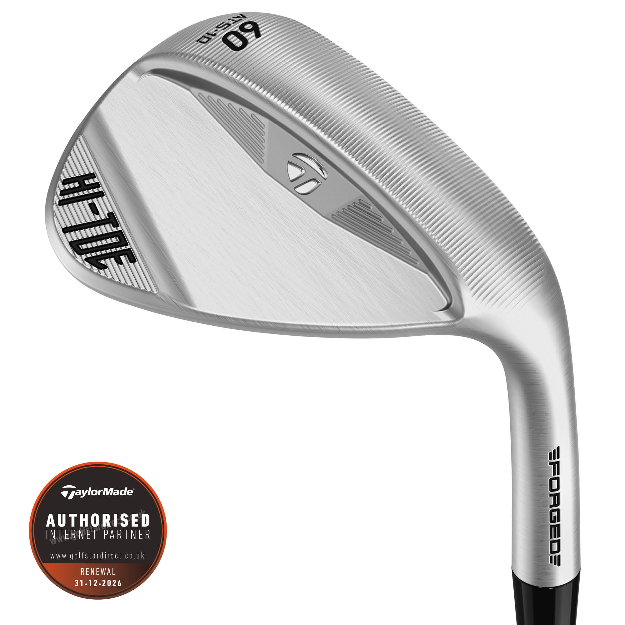 TaylorMade Hi-Toe 5 Aged Chrome Golf Wedges - Custom Fit