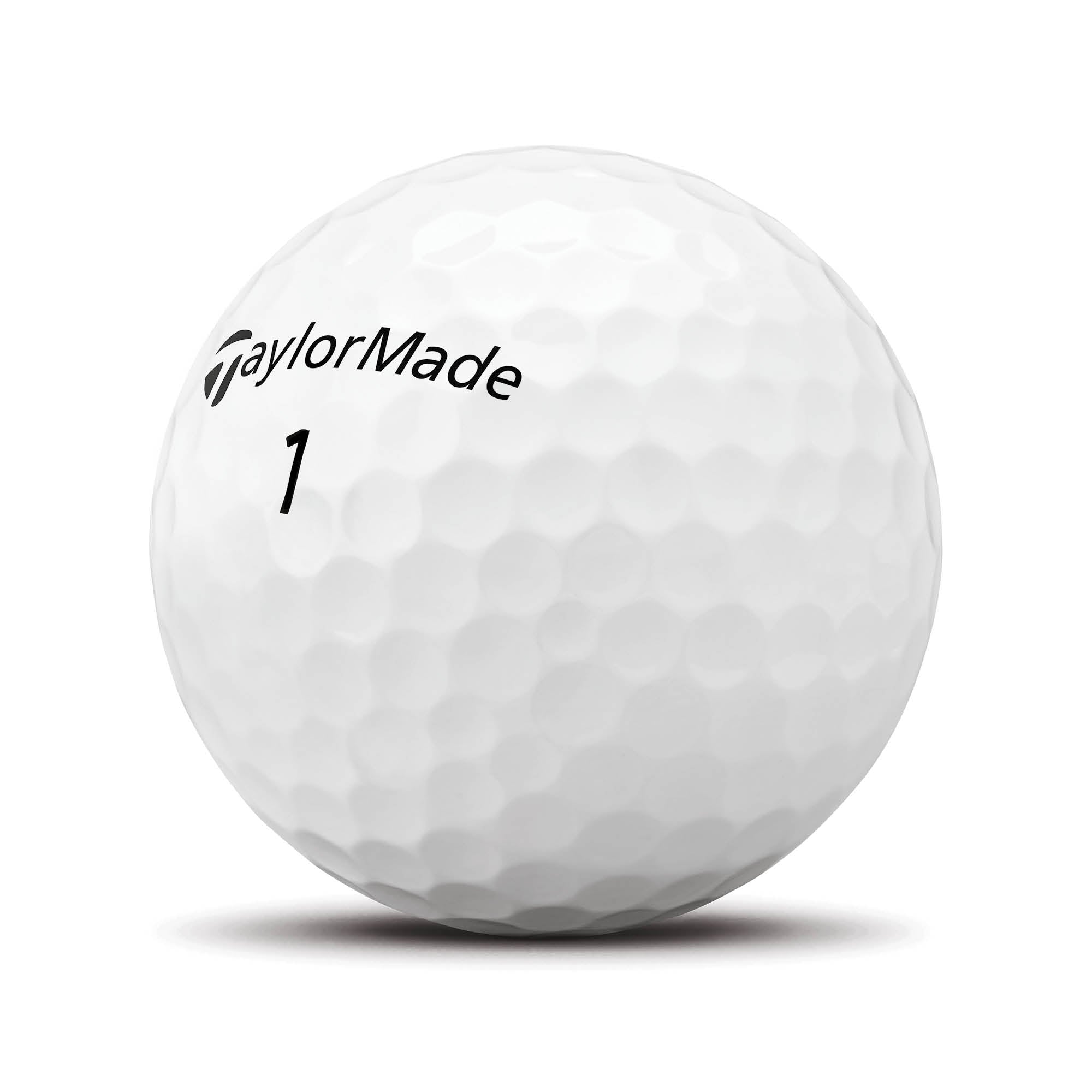 TaylorMade TP5 Performance Stripe Golf Balls - 6 Ball Pack - White