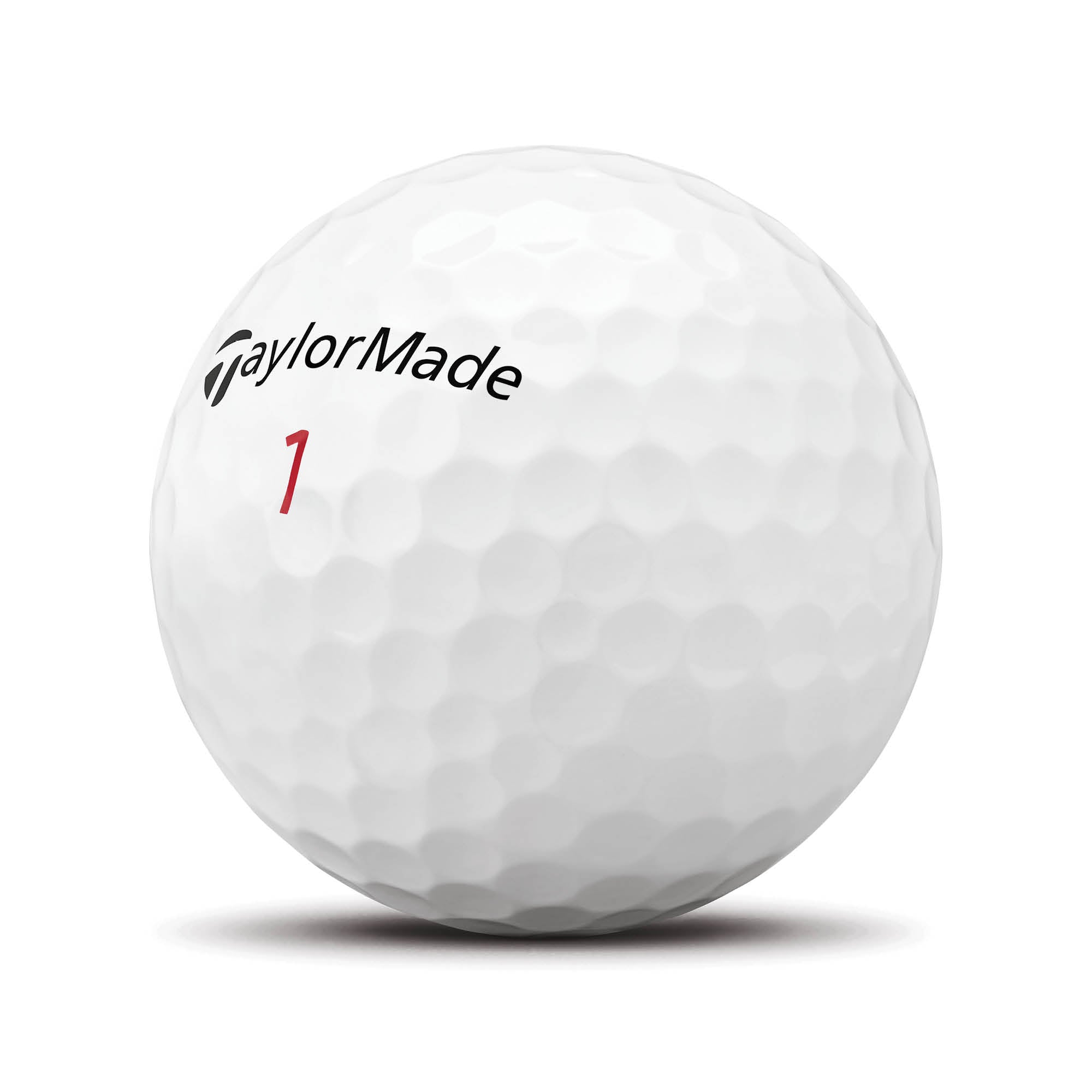 TaylorMade TP5x Performance Stripe Golf Balls - 6 Ball Pack - White