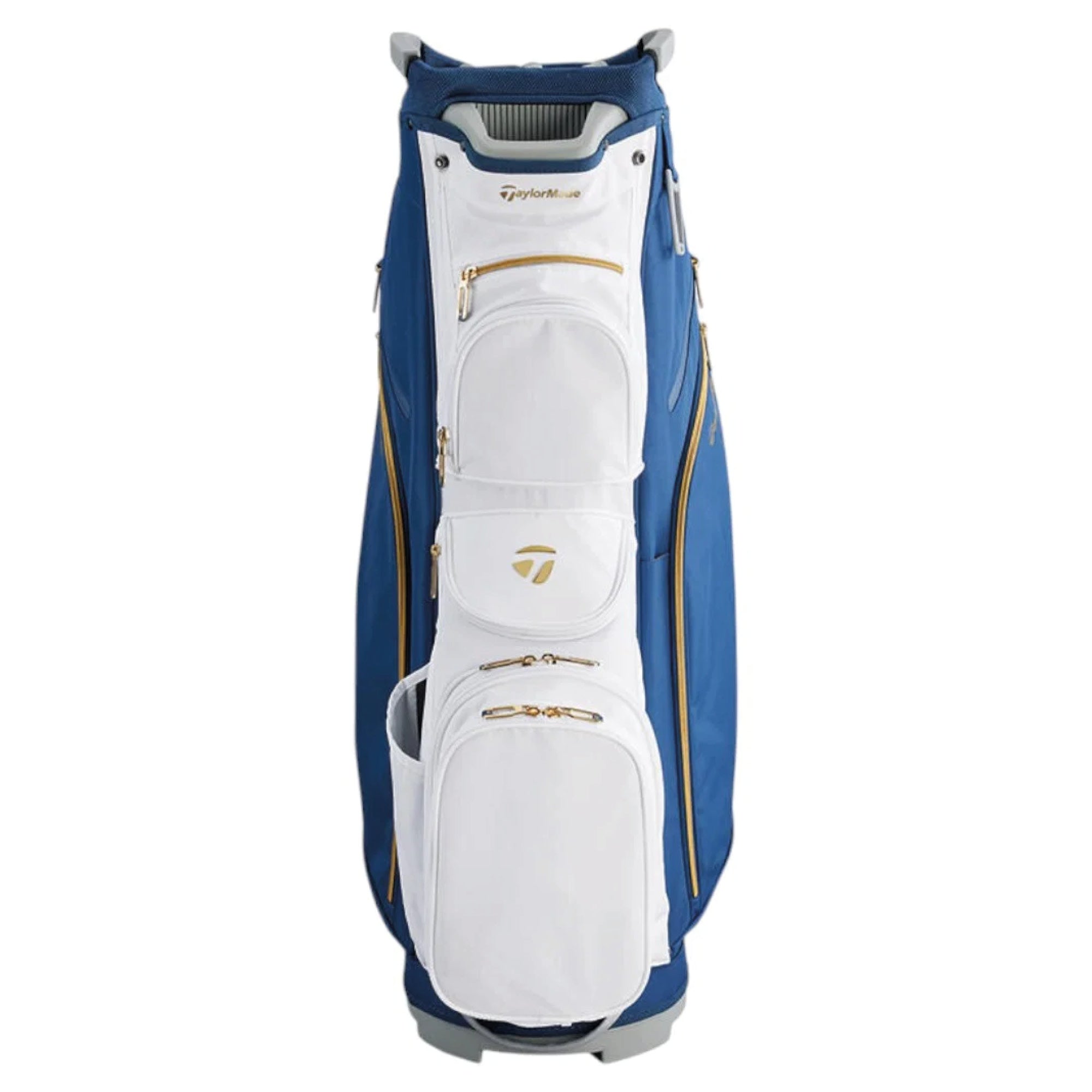 TaylorMade Kalea Gold Cart Bag - Navy & White