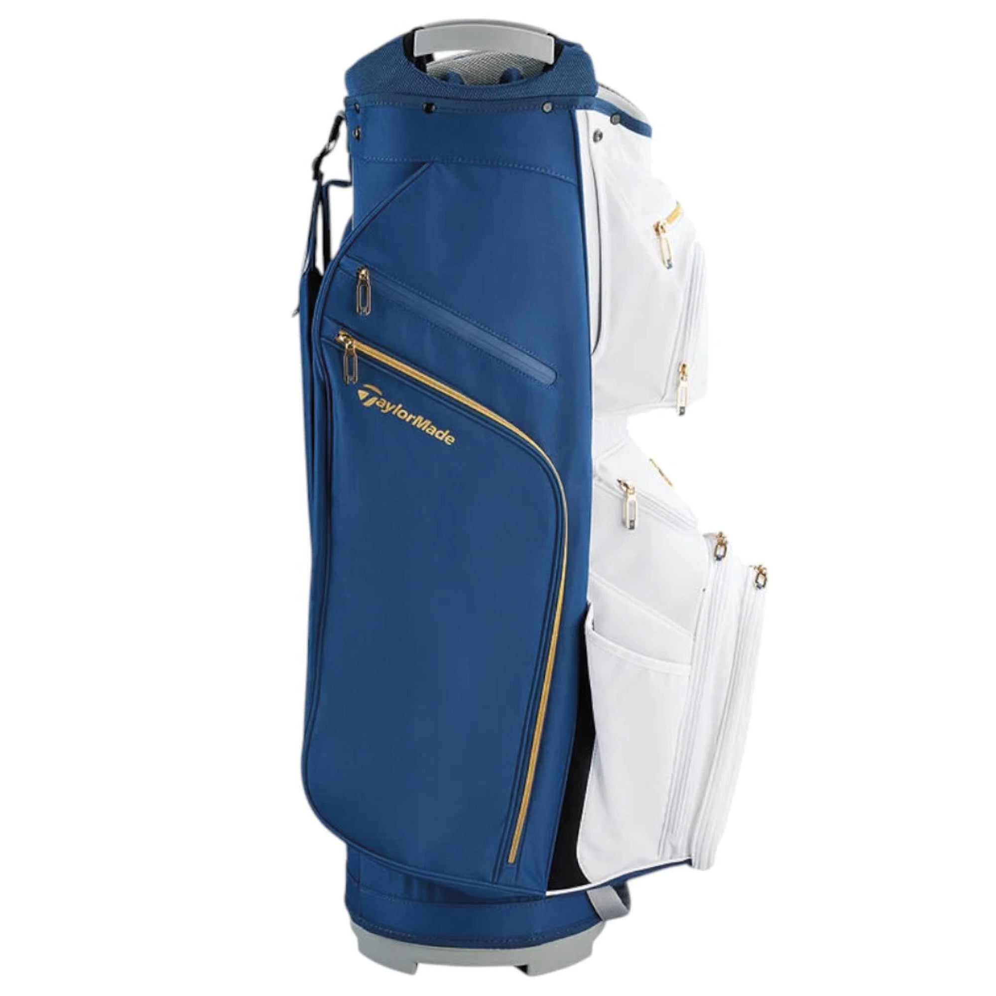 TaylorMade Kalea Gold Cart Bag - Navy & White