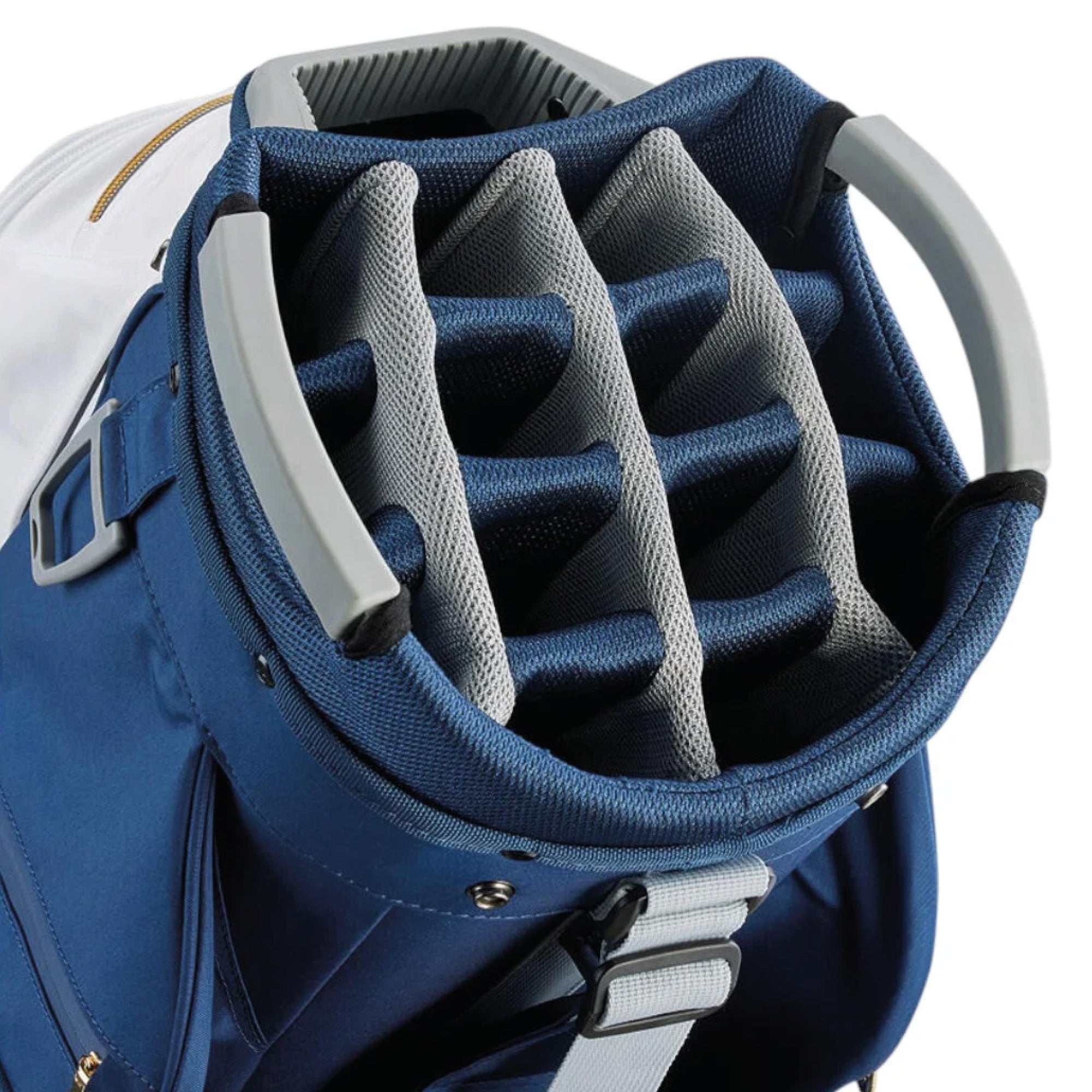 TaylorMade Kalea Gold Cart Bag - Navy & White