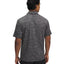 Under Armour Playoff Jacquard Golf Polo (Black & Steel)