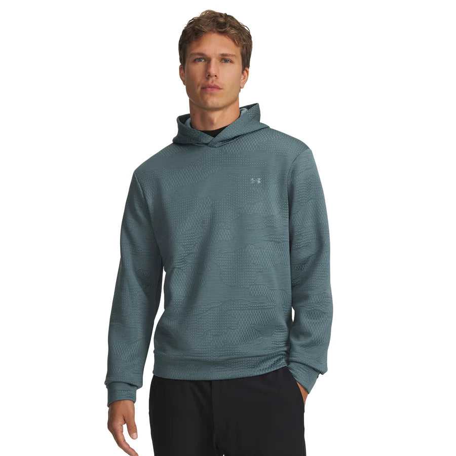 Under Armour Drive Jacquard Hoodie - Jasper Blue