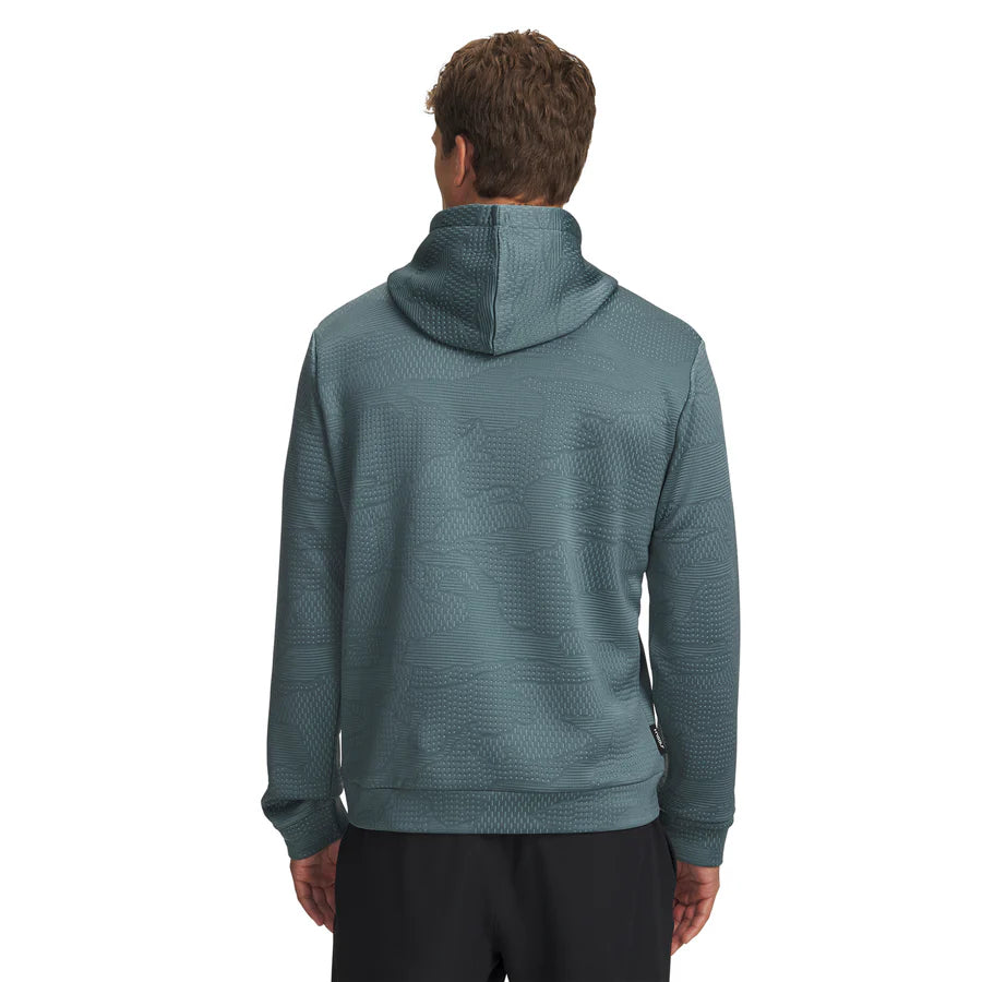 Under Armour Drive Jacquard Hoodie - Jasper Blue
