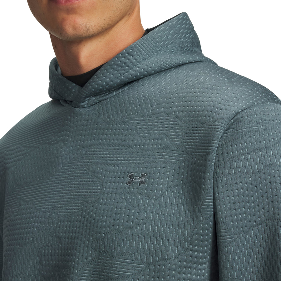 Under Armour Drive Jacquard Hoodie - Jasper Blue