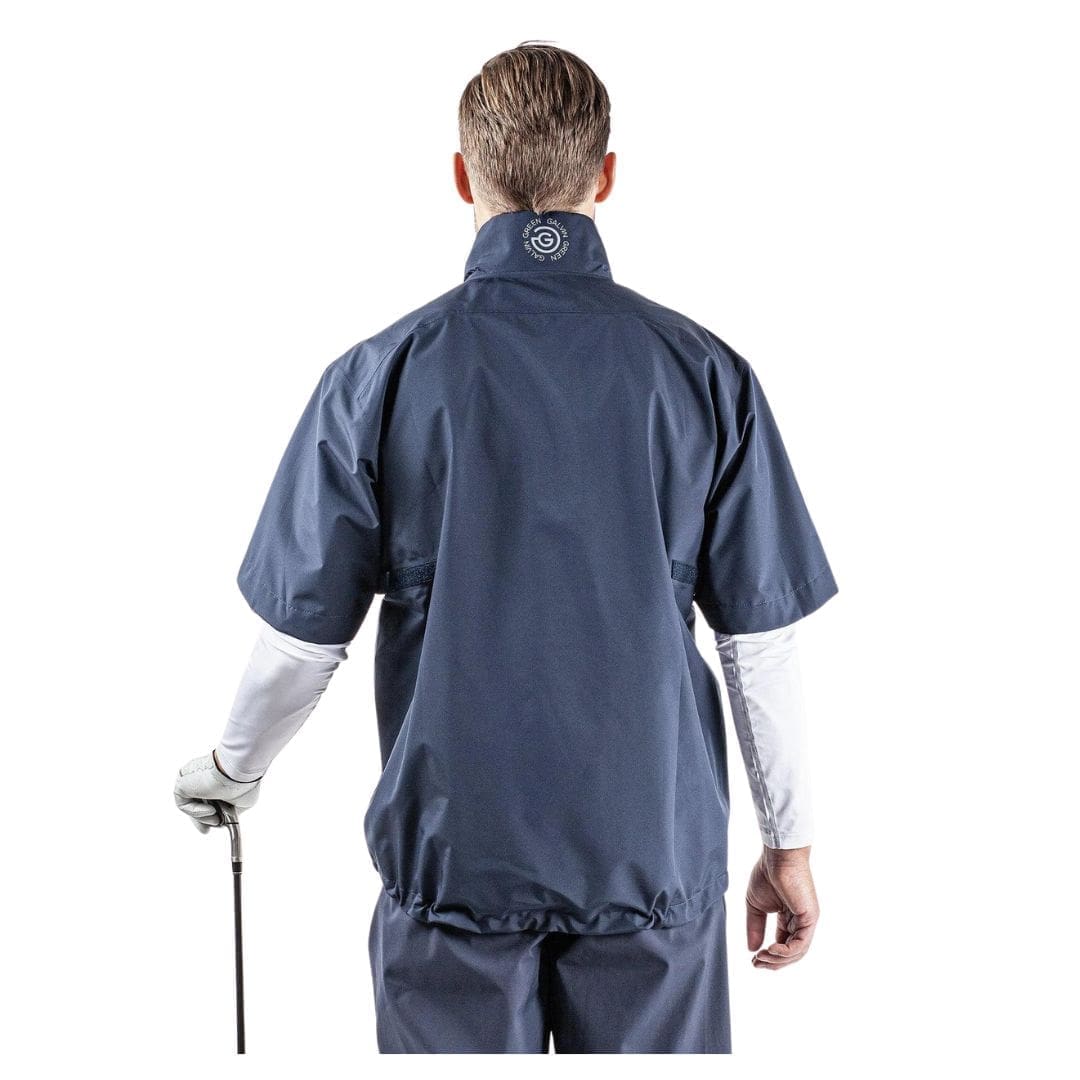 Galvin Green Axl Short Sleeve Waterproof Jacket (Blue / Navy / White)