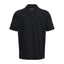 Mens Under Armour Playoff 3.0 Printed Golf Polo Shirt (Black/lime)