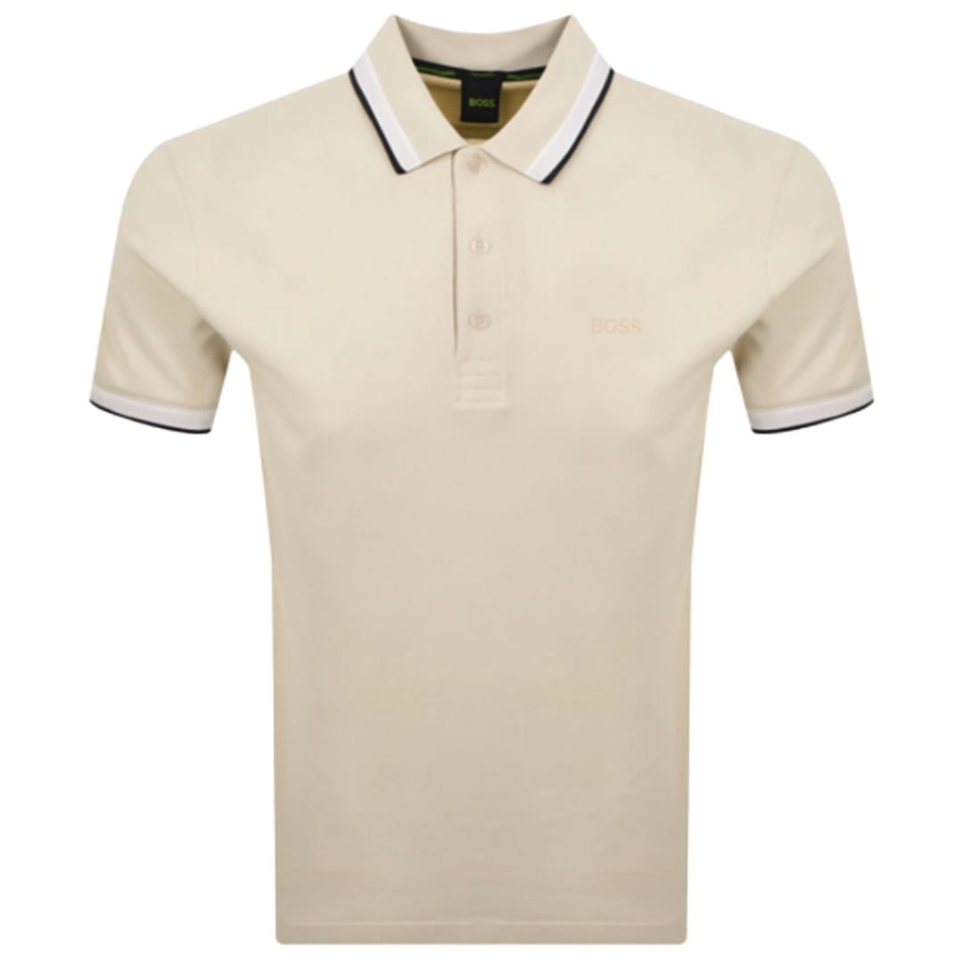 Hugo Boss Paddy Join Polo Shirt - Beige