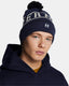 Under Armour Halftime Pom Beanie - Navy