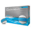 Taylormade Tour Response Stripe Neon Golf Balls (White & Neon Blue)