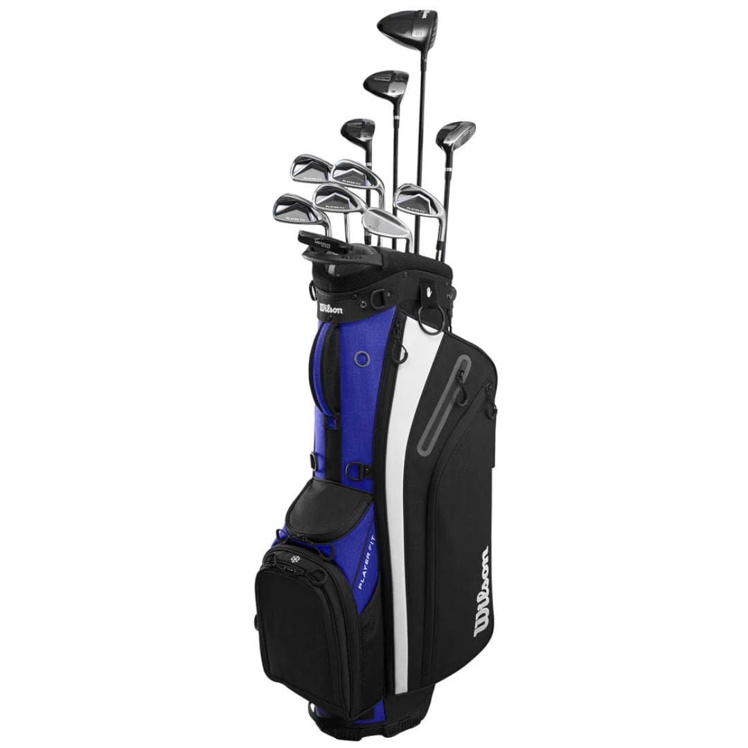 Wilson Player Fit 12-Piece Cart Bag Package Set (Graphite)