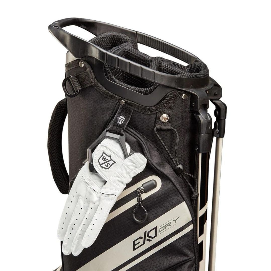 Wilson Staff Exo Dry Golf Stand Bag (Black, Charcoal & Silver)
