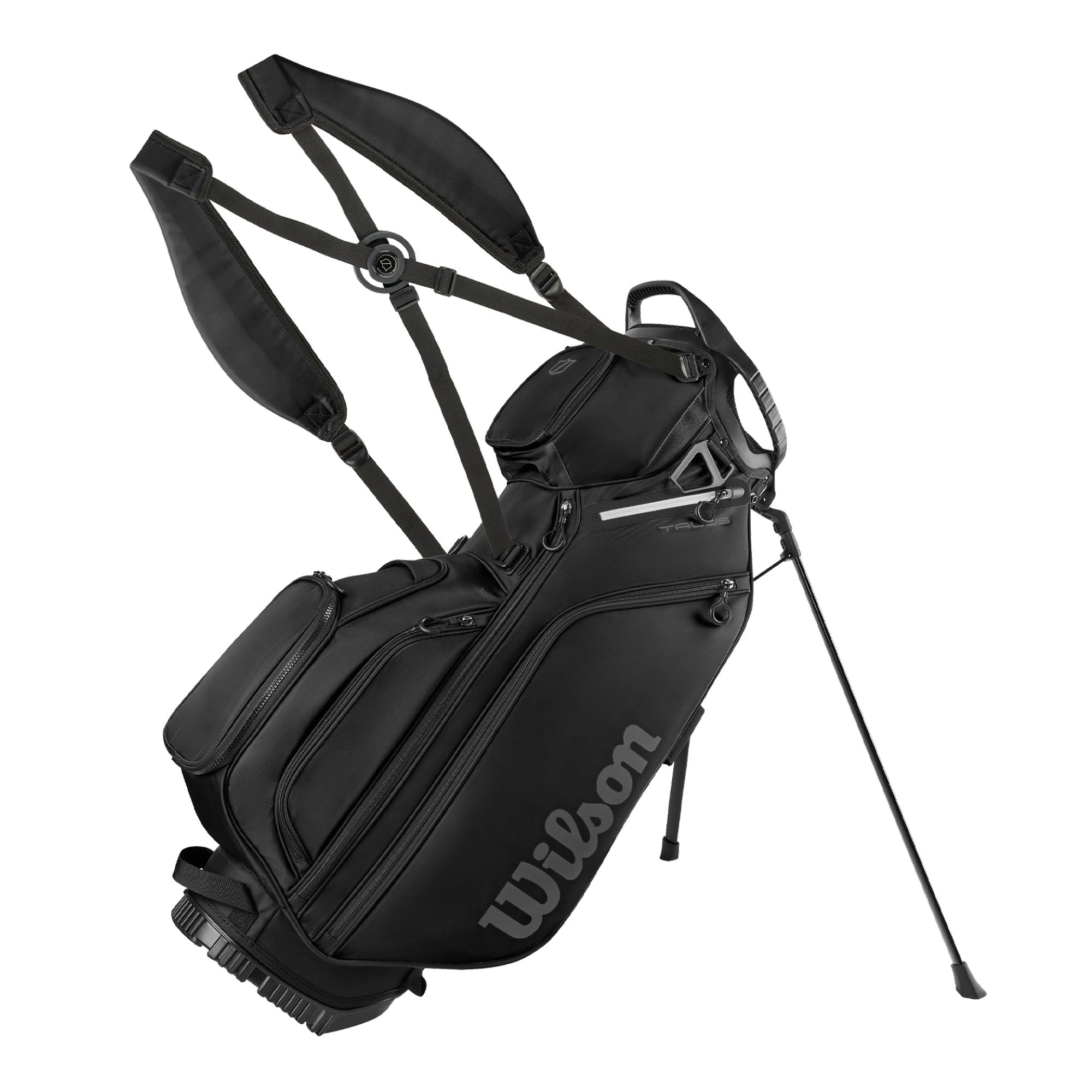 Wilson Talus 5 Golf Stand Bag - Black & White