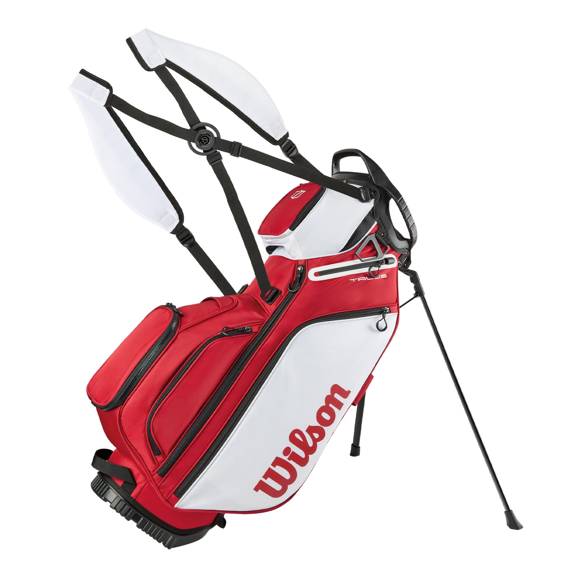 Wilson Talus 5 Golf Stand Bag - Staff Red