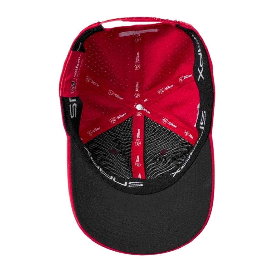 Wilson Performance Mesh Golf Hat (Red)