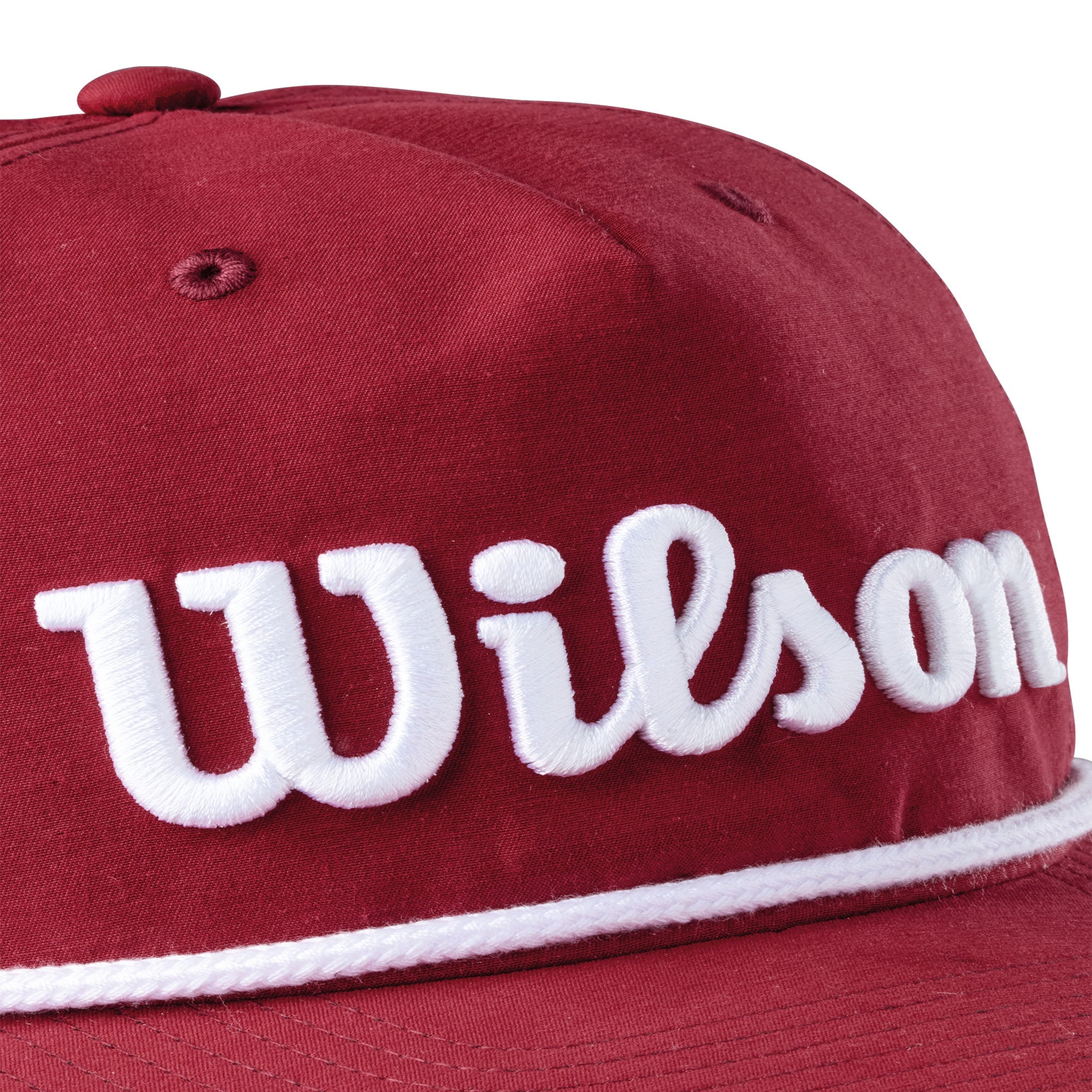 Wilson Rope Golf Cap - Burgundy