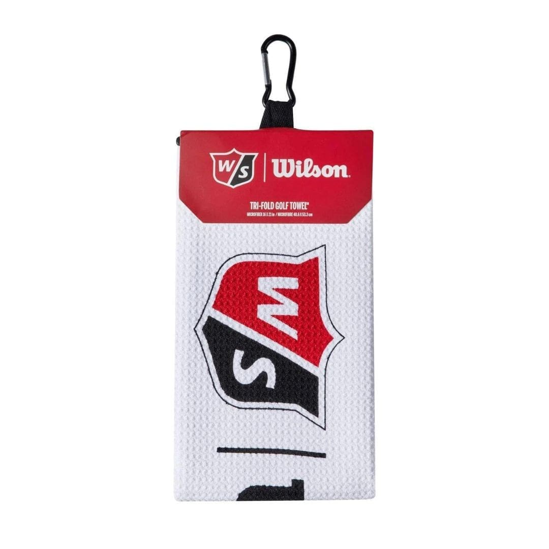 Wilson Tri-Fold Towel (White)