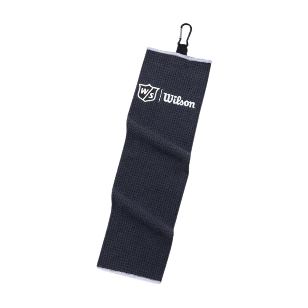 Wilson Tri-Fold Towel (Black)
