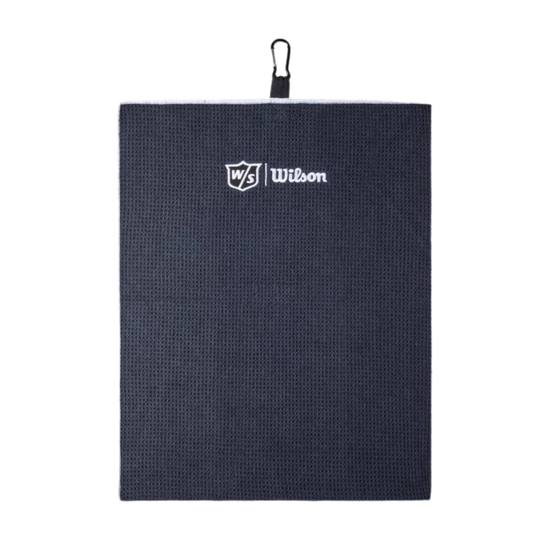 Wilson Tri-Fold Towel (Black)