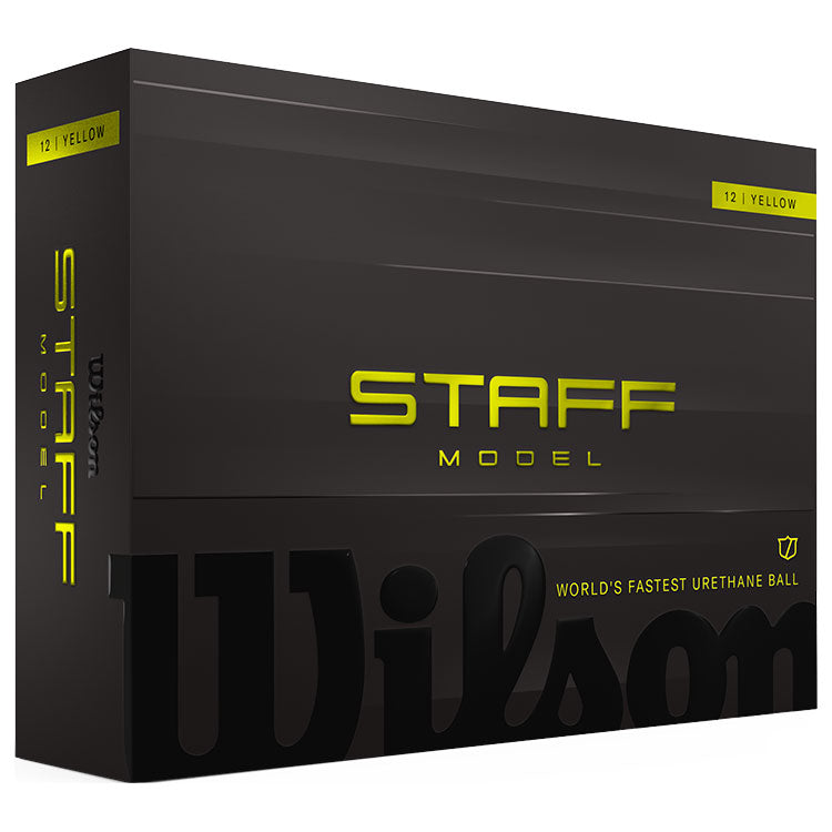 Wilson Staff Model Golf Balls - Yellow