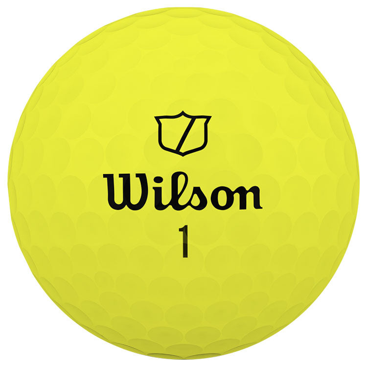Wilson Staff Model Golf Balls - Yellow