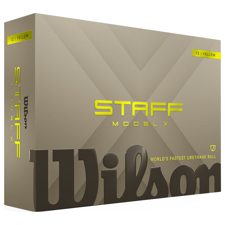 Wilson Staff Model X Golf Balls - Yellow