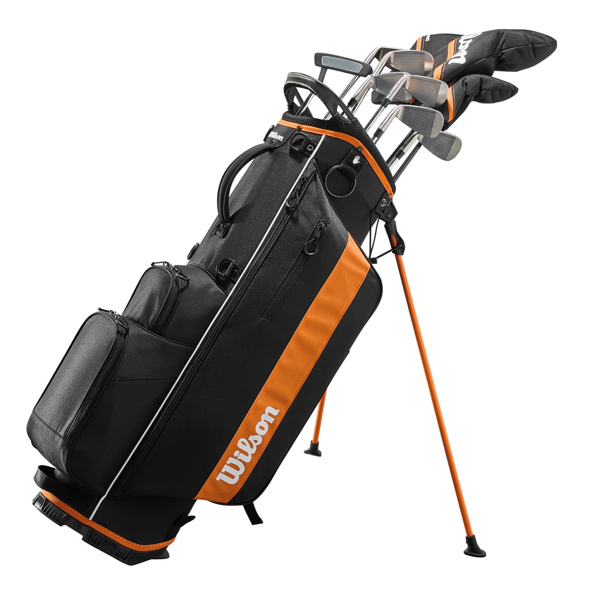 Wilson X31 Advantage 11-Piece Stand Bag Package Set - Steel - Right Ha