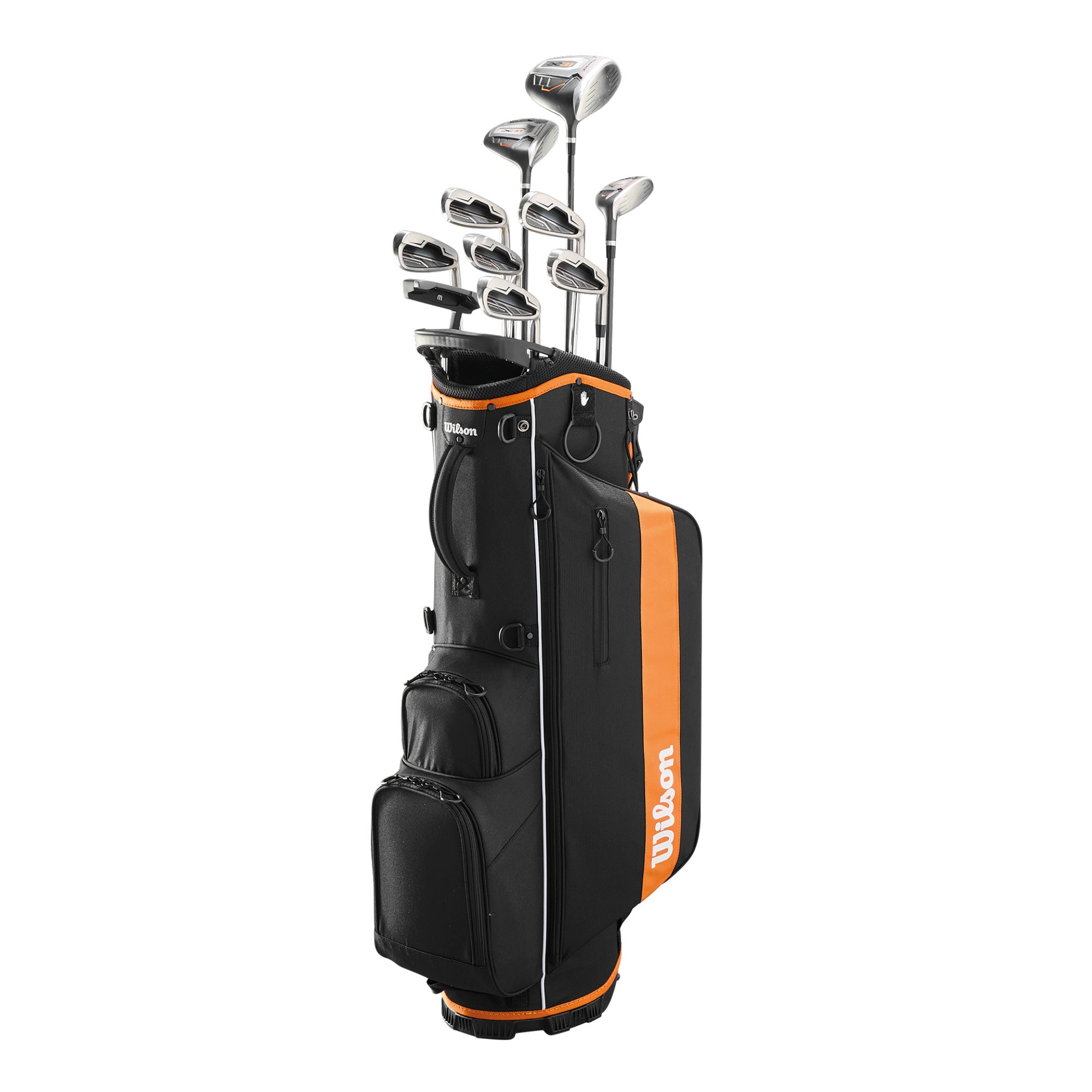 Wilson X31 Advantage 11-Piece Stand Bag Package Set - Steel - Right Handed