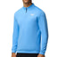 Castore Club Classic 1/4 Zip Golf Pullover - Cool Blue & White