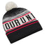 Under Armour Halftime Pom Beanie - Stone, Racer Red & Black