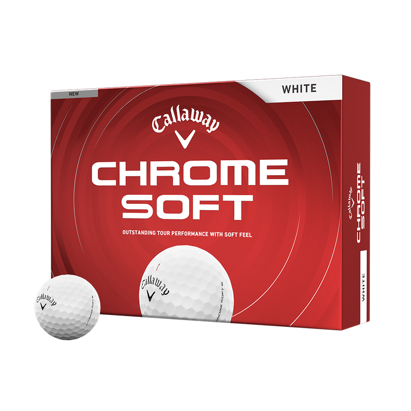 Callaway Chrome Soft Golf Balls 2026 - White