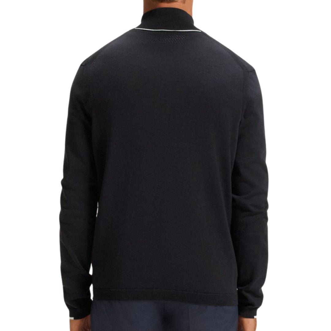 Hugo Boss EVER-X Cotton 1/4 Zip - Dark Blue