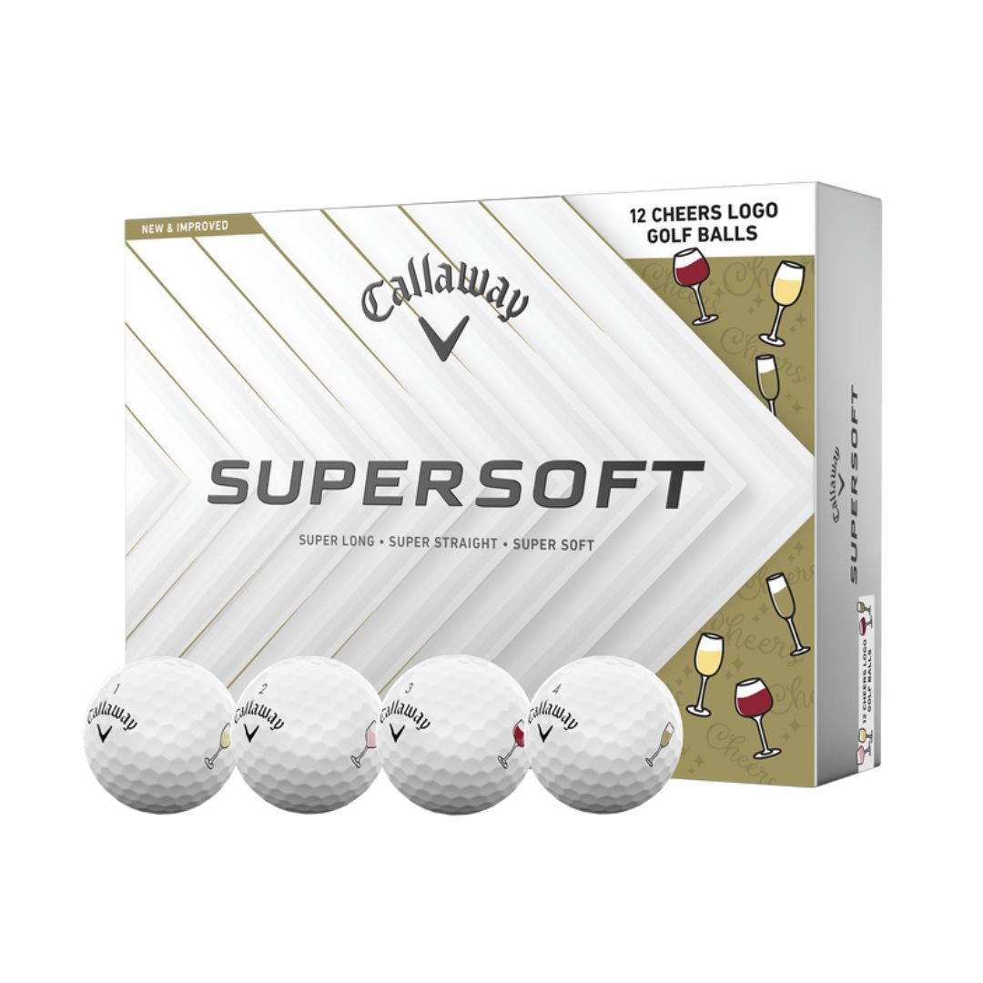 Callaway Supersoft Golf Balls - Cheers Edition