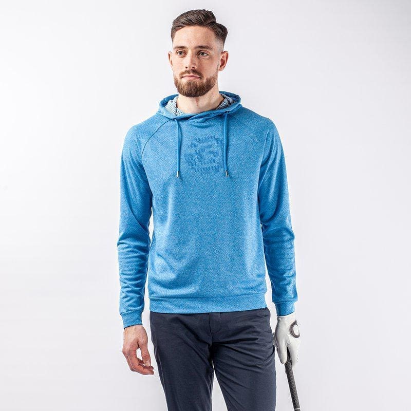 Galvin Green Desmond Hoodie (Blue Melange)