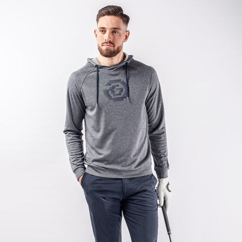 Galvin Green Desmond Hoodie (Navy Melange)
