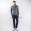 Galvin Green Desmond Hoodie (Navy Melange)