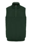 Oscar Jacobson Westland Sleeveless 1/4 Zip Golf Pullover - Pineneedle