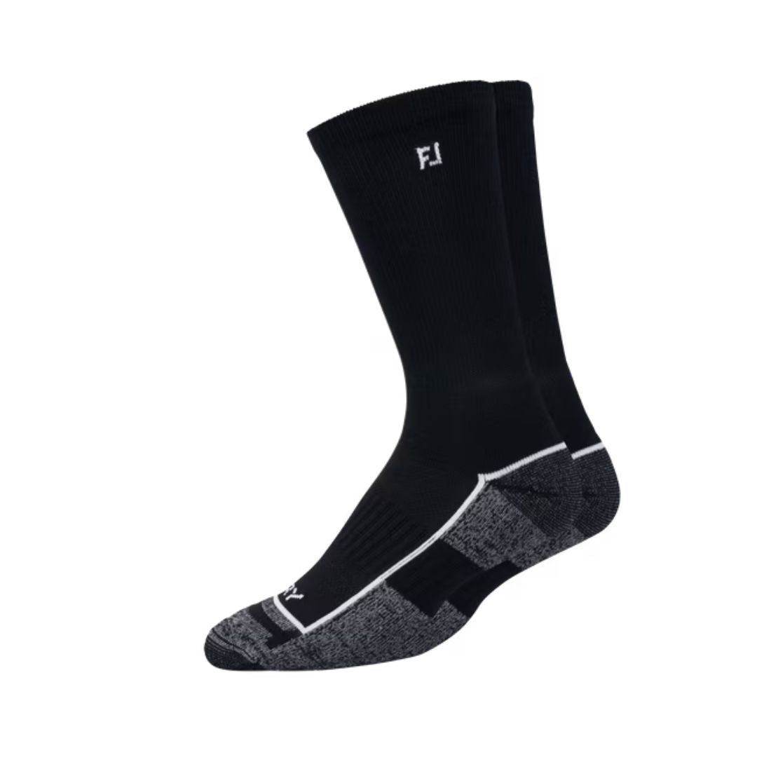 FootJoy ProDry Crew Socks - Black - Size 6-11