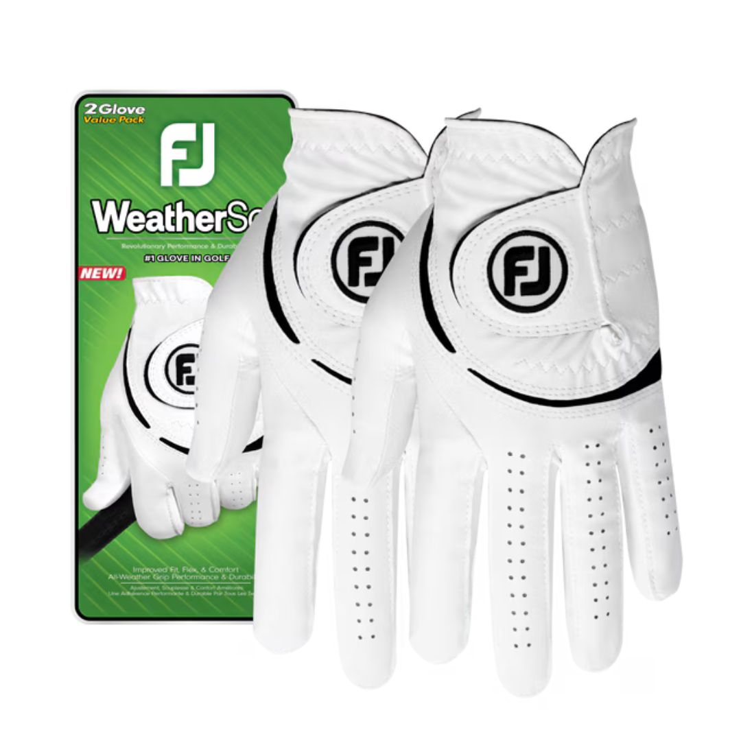 FootJoy WeatherSof Golf Glove - 2 Pack