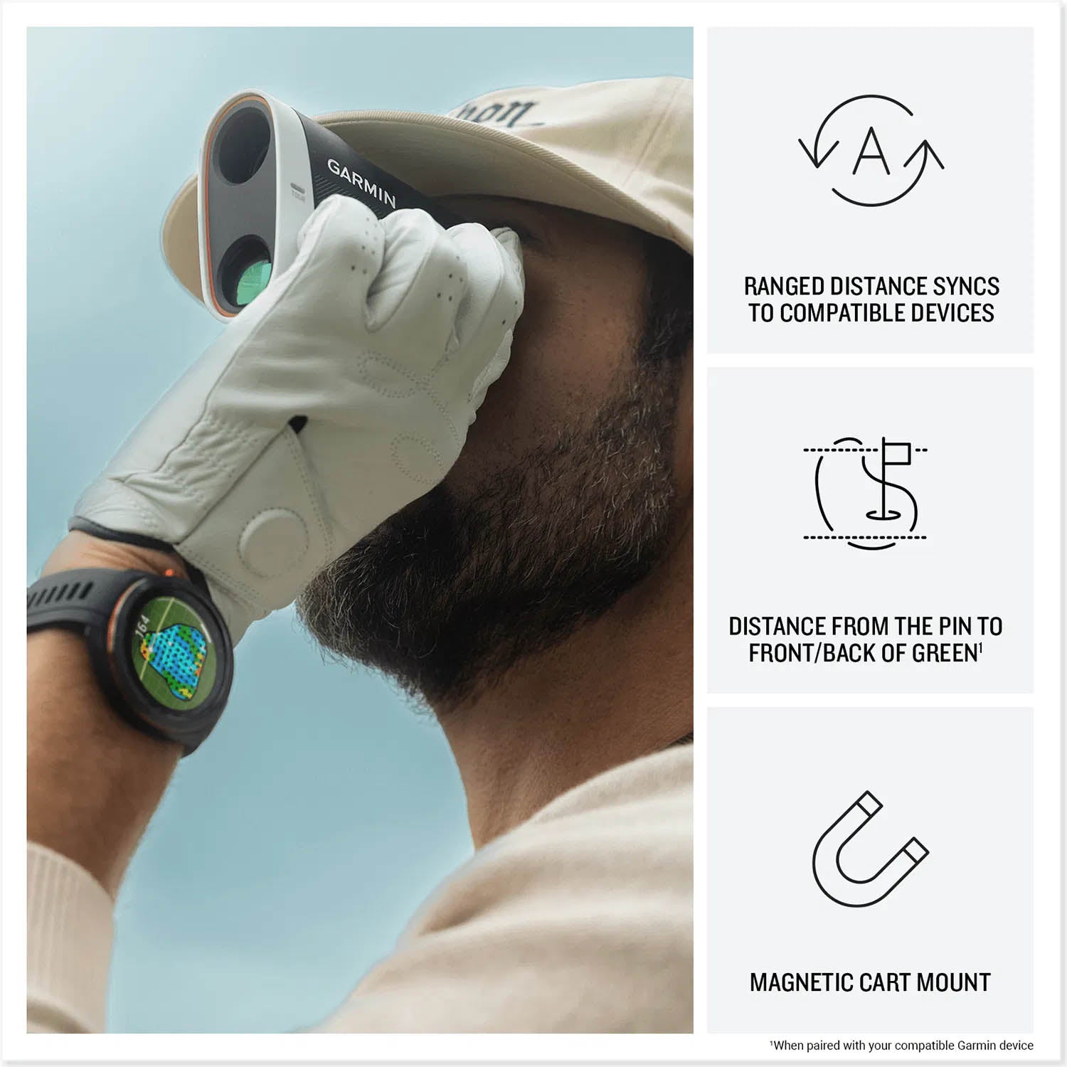 Garmin Approach Z30 GPS Laser Golf Rangefinder