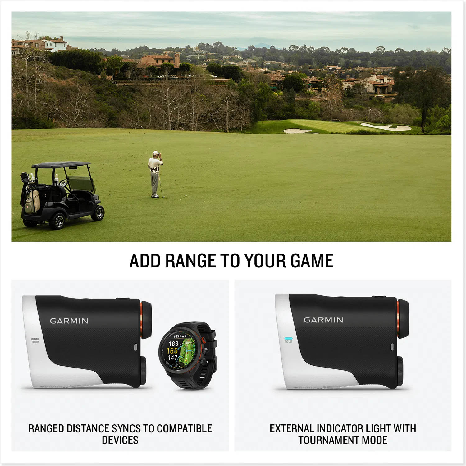 Garmin Approach Z30 GPS Laser Golf Rangefinder