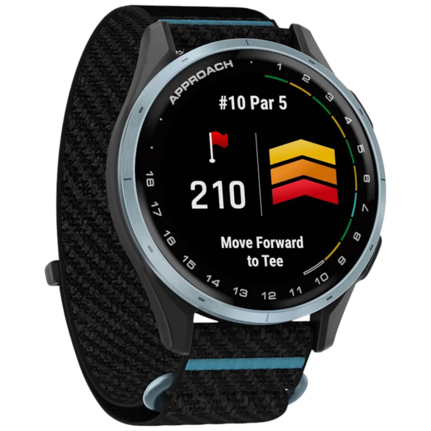 Garmin Approach J1 Junior GPS Golf Watch - Black & Blue