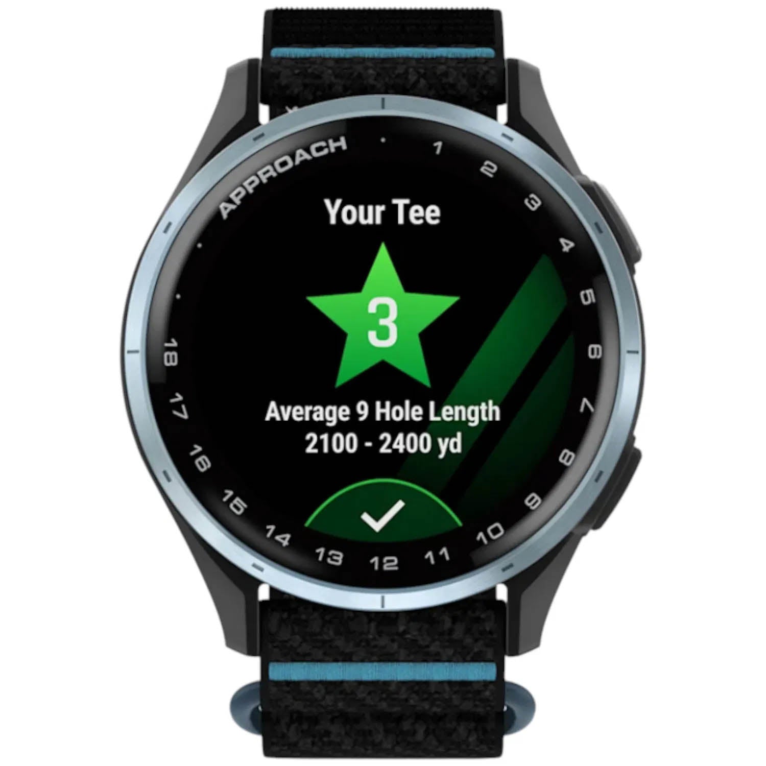 Garmin Approach J1 Junior GPS Golf Watch - Black & Blue