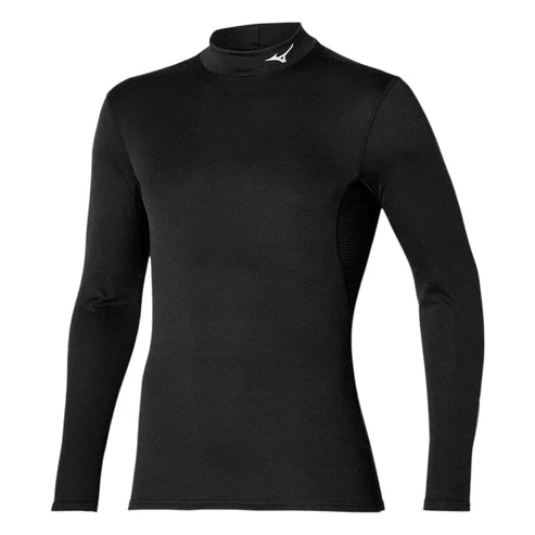 Mizuno Mid Weight High Neck Base layer - Black