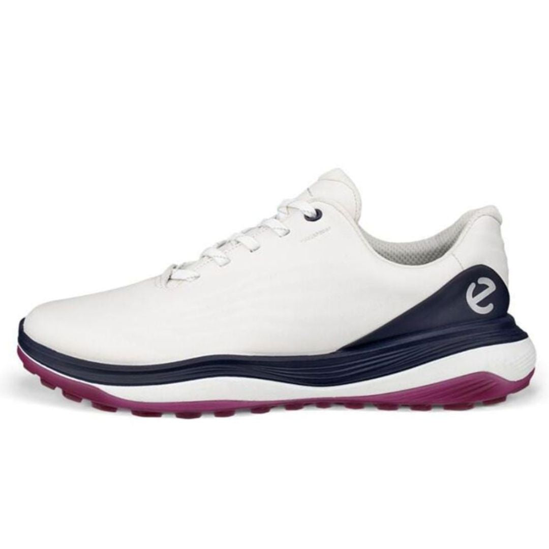 ECCO LT1 Golf Shoes (White & Marine)